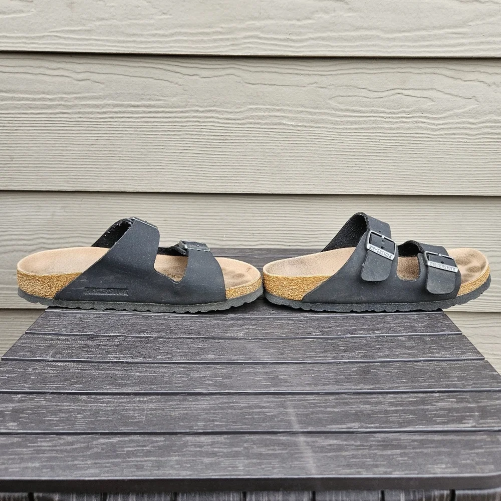 Birkenstock Vegan Arizona Black Sandals Womens Shoes EU Size 36 Regular/Narrow